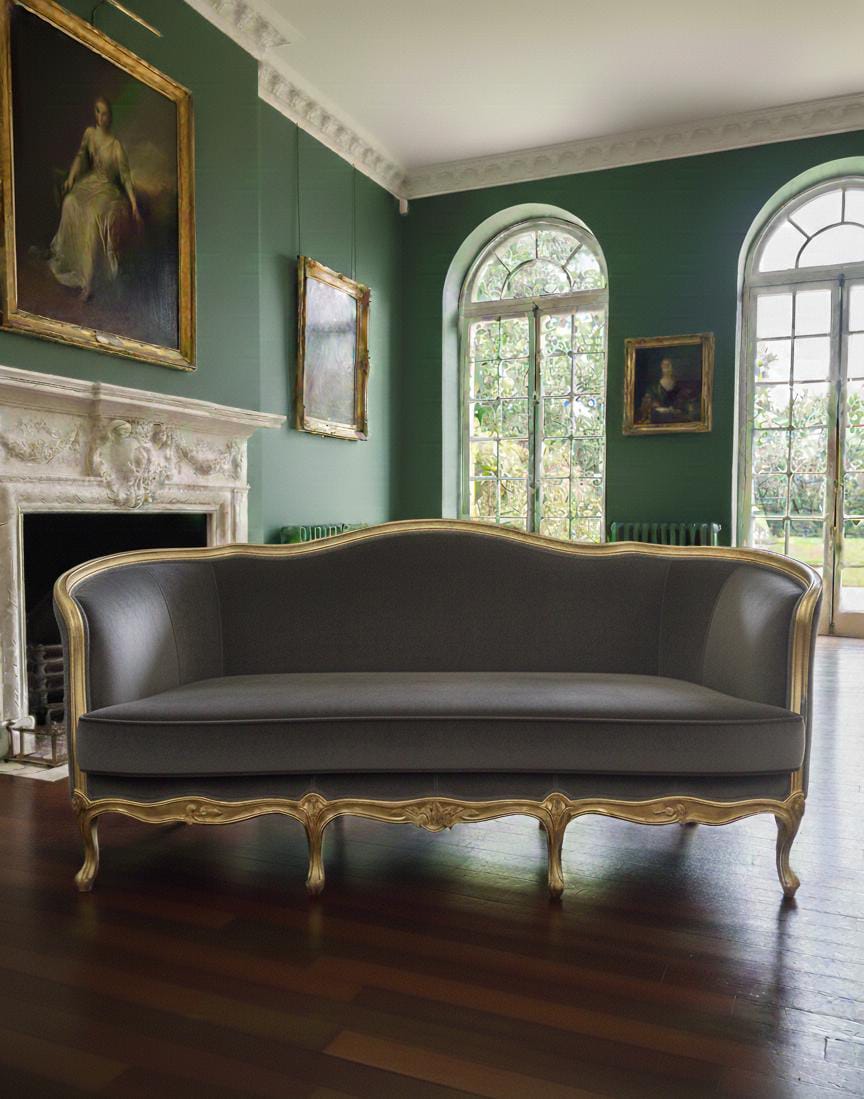 THE GENEVIEVE GLIDED SERPENTINE SOFA - Image 6