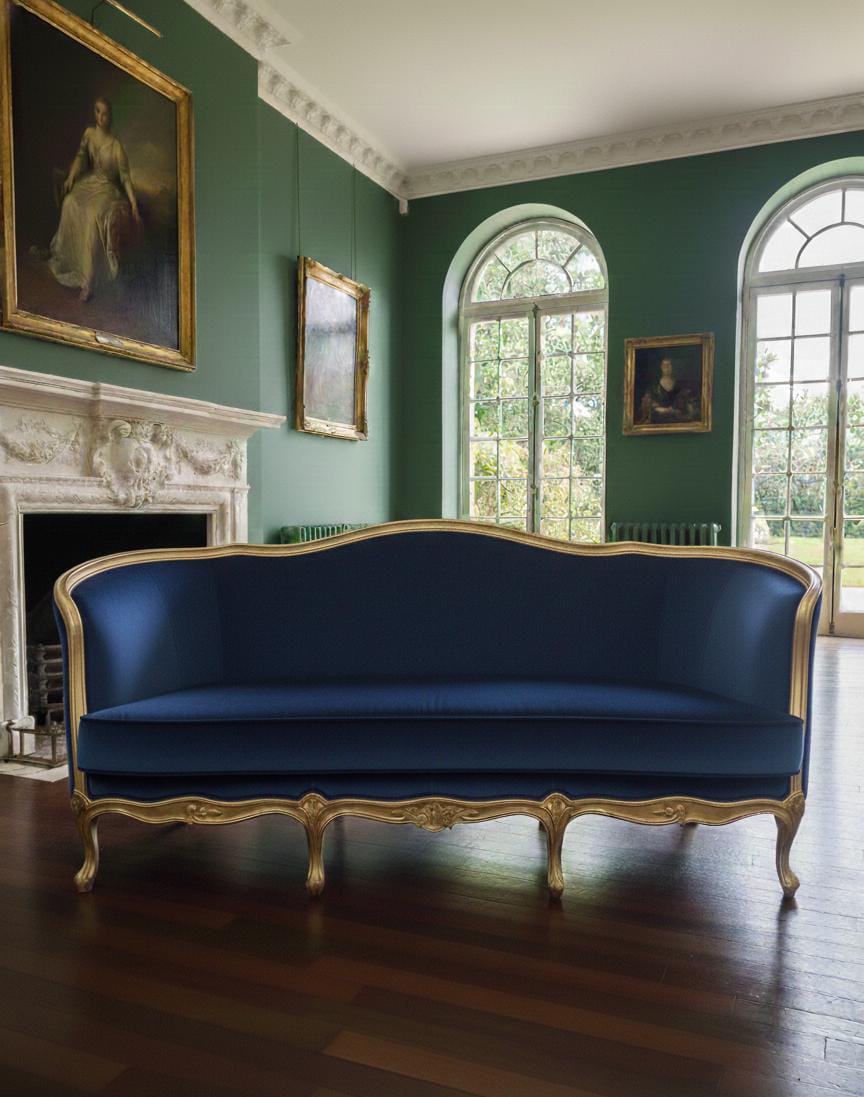 THE GENEVIEVE GLIDED SERPENTINE SOFA - Image 4