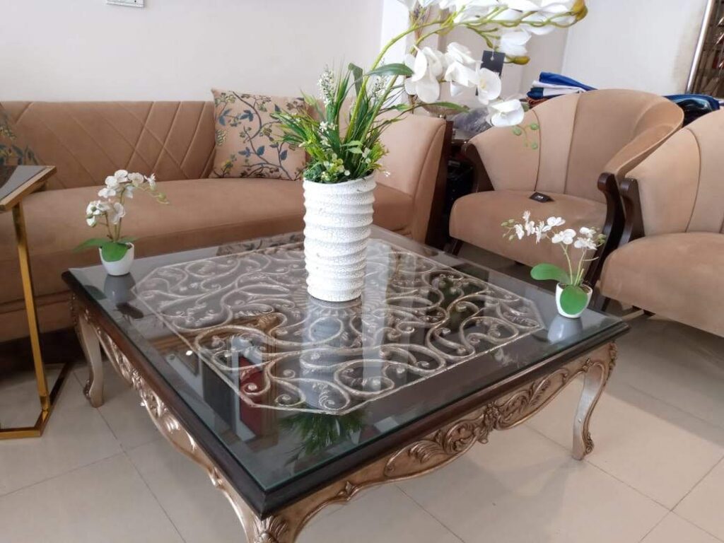 REGAL FILIGREE CENTER TABLE