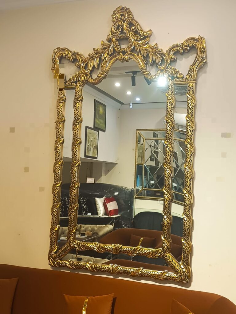 CARVED MIRROR