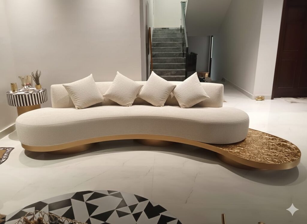 THE AURORA CURVED SECTIONAL