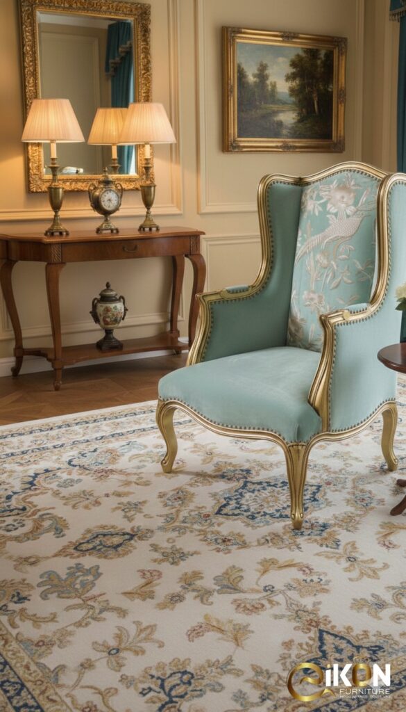 PROVINCIAL WING CHAIR