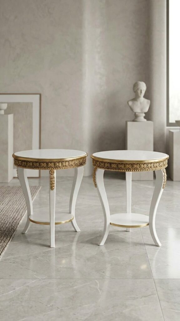CHALK FINISH END TABEL